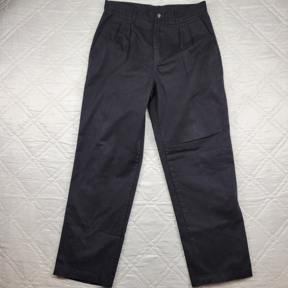 George‎ Martin black dress pants size 32X30